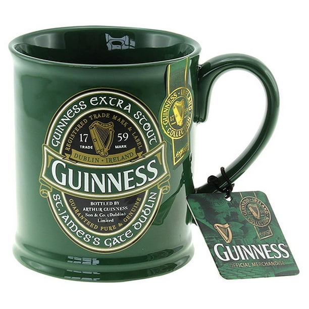 Guiness Mug Beer Stein Black nwt